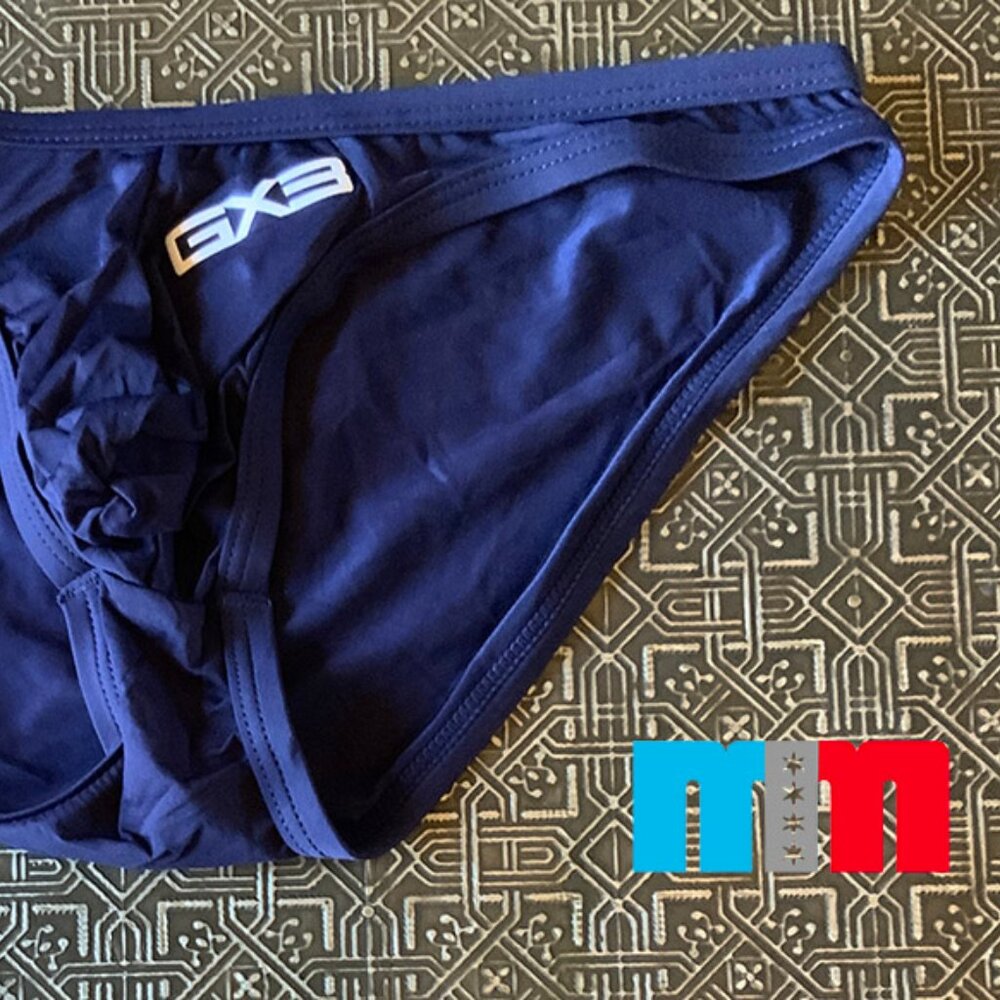 TINY NAVY JAPANESE BIKINI (XSMALL)